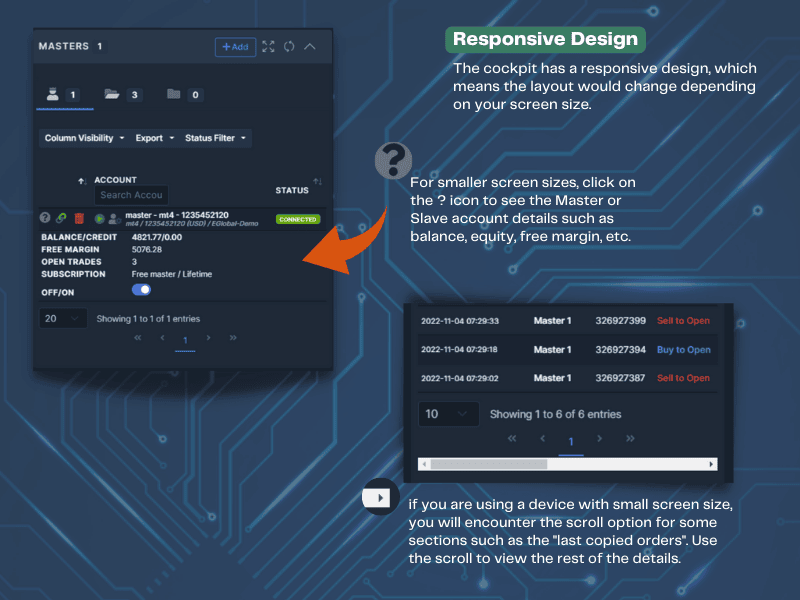 Mobile Friendly | Duplikium Trade Copier