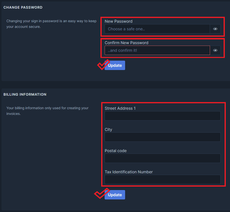 password-billing